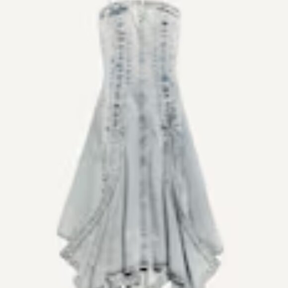 Glenn Martens H&M Denim Dress- SIZE LARGE - Picture 2 of 3